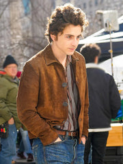 A Complete Unknown Bob Dylan Suede Leather Jacket