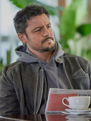 A Picture Of Her Jake Black Leather Jacket