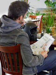 A Picture Of Her Jake Black Leather Jacket