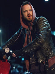 Aaron Paul Better Call Saul Black Leather Jacket