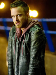 Aaron Paul Better Call Saul Black Leather Jacket
