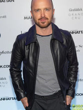Aaron Paul Breaking Bad Black Leather Jacket