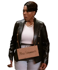 Abbott Elementary S04 Sheryl Lee Ralph Leather Blazer