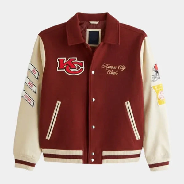 Kansas City Chiefs Varsity Bomber Jacket