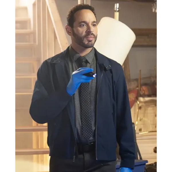 Daniel Sunjata High Potential S02 Blue Jacket