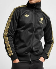 Mexico Adidas Black and Gold Jacket