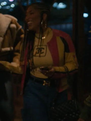 Forever Brittany Pink Leather Jacket