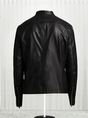 Agents Of Shield Grant Ward Black Leather Jacket