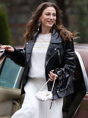 Devin Akin The Family Black Leather Jacket