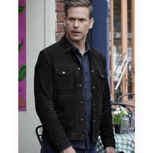 Alaric Saltzman Legacies Black Suede Jacket