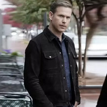 Alaric Saltzman Legacies Black Suede Jacket