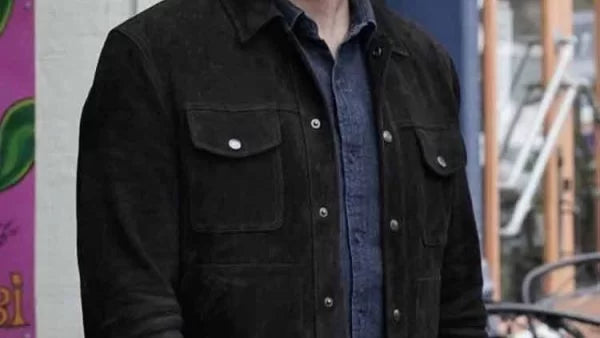 Alaric Saltzman Legacies Black Suede Jacket