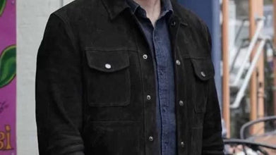 Alaric Saltzman Legacies Black Suede Jacket