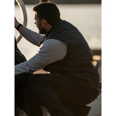 Scott Eastwood Alarum 2025 Black Vest