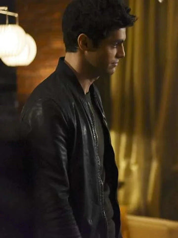 Shadowhunters Alec Lightwood Leather Jacket