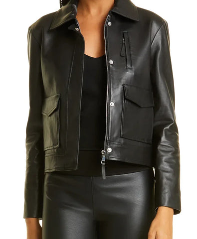 Alert Missing Persons Unit S03 Wayne Pascal Leather Jacket