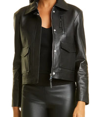 Alert Missing Persons Unit S03 Wayne Pascal Leather Jacket