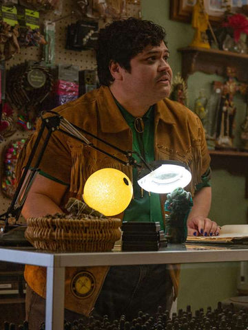 Harvey Guillén Alexander and the Terrible 2025 Fringe Jacket