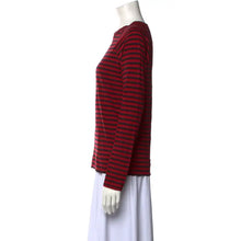 Alexandra Mullen Zero Day Striped Crewneck Top