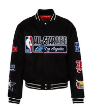 All Star 2026 Los Angeles Black Varsity Jacket