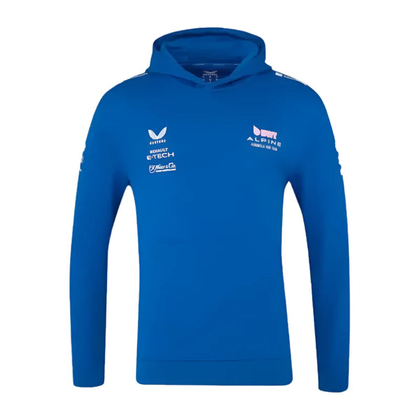 Alpine F1 Team 2025 Pull on Blue Pullover Hoodie