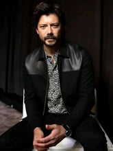 Álvaro Morte Black Leather Jacket