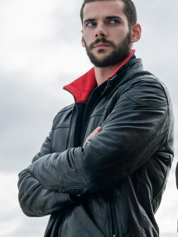 Álvaro Rico Sky High Leather Jacket