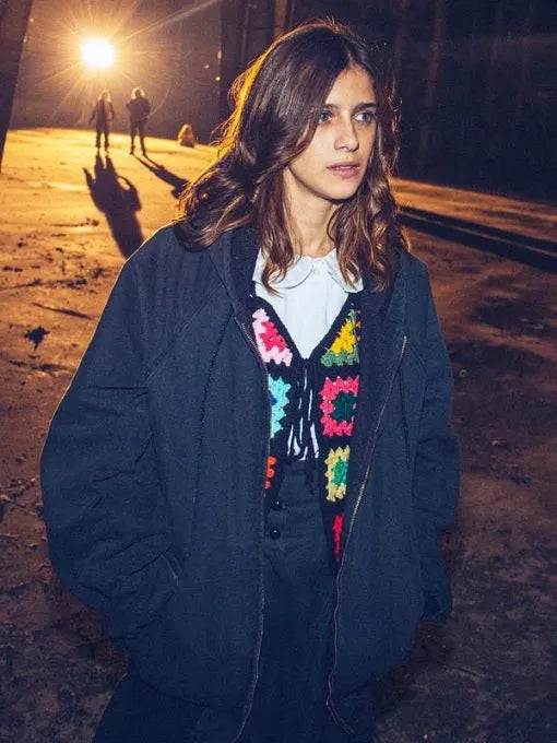 Amanda Benedetta Porcaroli Black Jacket