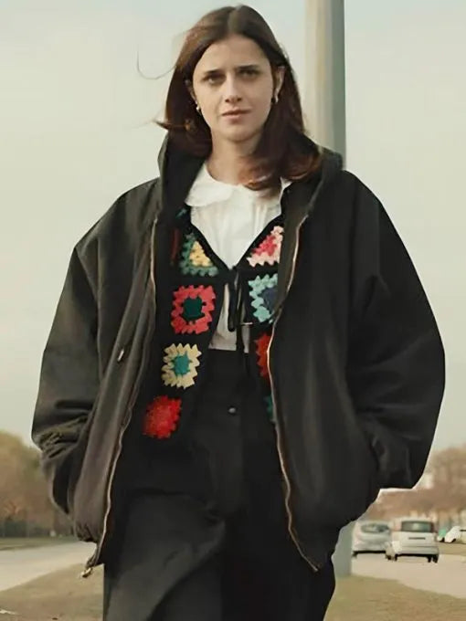 Amanda Benedetta Porcaroli Black Jacket