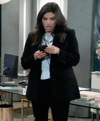 Amanda Setton General Hospital Tweed Blazer