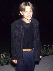Leonardo DiCaprio Suede Leather Jacket