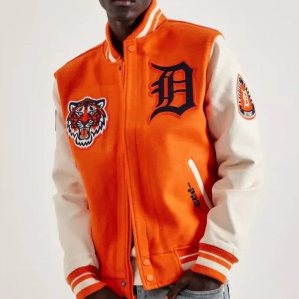 American League Detroit Tigers Varsity Wool Jacket