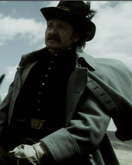 American Primeval Lucas Neff Wool Grey Coat
