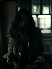 Grace Poe American Rust Brown Jacket