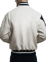 NASA x Air Force by American Trend Patched Varsity Jacket