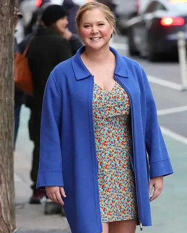 Amy Schumer Life and Beth Blue Jacket