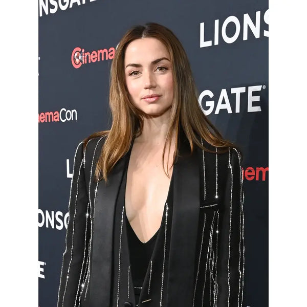 Ana de Armas Ballerina Blazer Suit