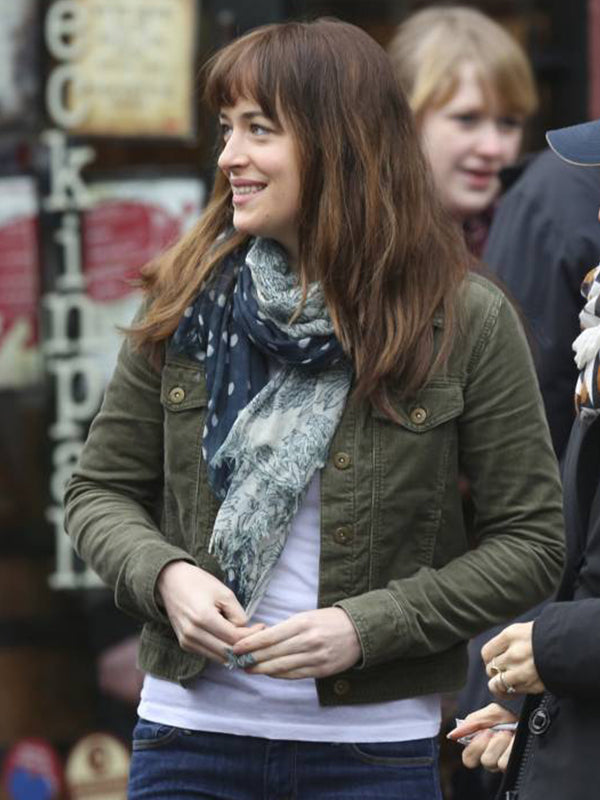 Anastasia Steele Fifty Shades of Grey Film Dakota Johnson Jacket