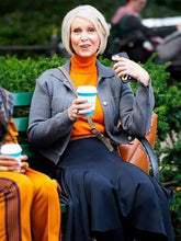 And Just Like That Cynthia Nixon Blue Jacket