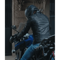 Unspeakable Sins Ivan Motorcycle Black Leather Jacket