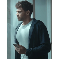 Unspeakable Sins Ivan Navy Blue Fleece Hoodie