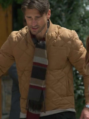 Andrew W. Walker Jingle Bell Run 2024 Brown Jacket