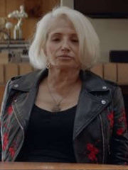 Janine Cody Animal Kingdom S03 Black Leather Jacket