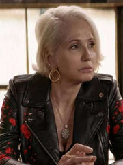 Janine Cody Animal Kingdom S03 Black Leather Jacket