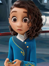 Spellbound 2024 Princess Ellian Blue Coat