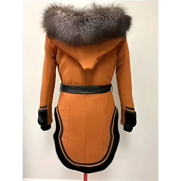 Anna Lambe North of North Orange Coat