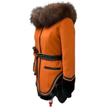 Anna Lambe North of North Orange Coat