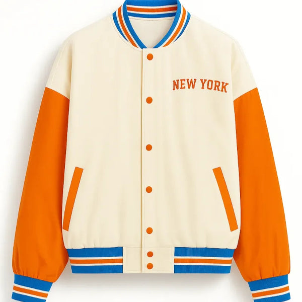 Anne Hathaway Knicks Varsity Jacket