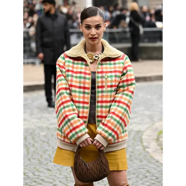 Anne Curtis Paris Fashion Week Plaid Jacket