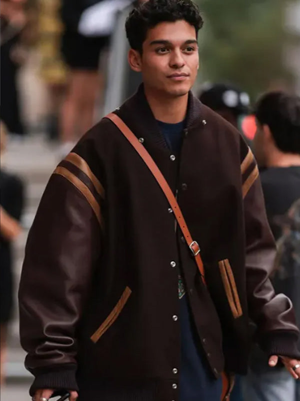 Anthony Keyvan XO Kitty S01 Brown Jacket